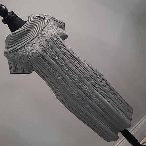 new directions Dresses & Skirts - New Directions dress sz Med cable knit dress with oversized buttons